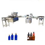 प्लास्टिक किंवा ग्लास बाटलीसाठी पीएलसी नियंत्रण आवश्यक तेल बाटली भरणे मशीन