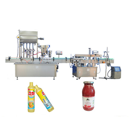 केए सेमी-ऑटो लिक्विड साबण बाटली लिक्विड फिलर औद्योगिक वनस्पती / उपकरणे