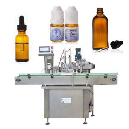 चायना फॅक्टरी ऑटोमॅटिक पीव्हीसी/पीई प्लास्टिक बाटली मॉस्किटो केमिकल 5-50 मिली लिक्विड फिलिंग मशीन