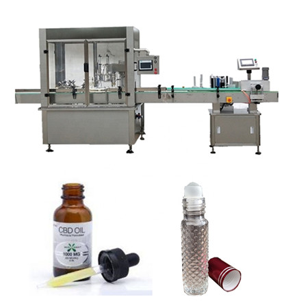 बाटली फिलिंग कॅपिंग मशीन इलेक्ट्रॉनिक सिगारेट आवश्यक तेल फिलर