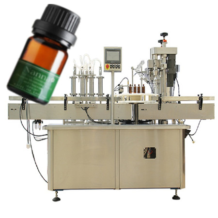 बाटली भरण्याचे कॅपिंग आणि लेबलिंग मशीन स्वयंचलित बाटली भरण्याचे मशीन असलेले फार्मास्युटिकल लिक्विड फिलिंग मशीन