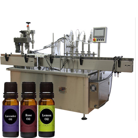 हॉट सेलिंग सॅमी पॅक लिक्विड फिलिंग / सोडा पाळीव बाटली भरण्याचे मशीन / परफ्यूम वायल फिलिंग मशीन